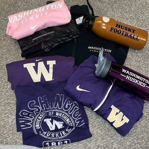 Lot of University of Washington Gear!